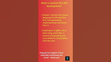DotNet Interview Questions – Part 22 | gRPC, Protobuf & Contract-First APIs