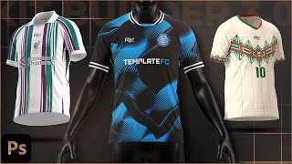 Photoshop Soccer Kit Builder 3.0 Tutorial | 2025 | TemplateFC