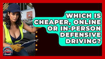 Which Is Cheaper, Online Or In-person Defensive Driving? - Auto Coverage Explained