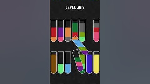 water sort puzzle level 3619