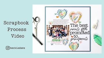 Scrapbook Process Video | Scrapbooking Tips & Tricks | National Scrapbook Day 2022 | Scrapbook.com