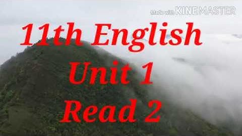 Std. 11th | English | Unit-1.Read-2. The Wild Saviour (Part-2)| By Bharat Sir