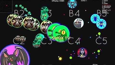 Blob.io Crazy mode wins Compilation #14 ( solo &