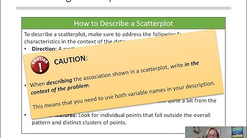 3.1 Scatter Plots and Correlation