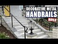 Outdoor Decorative Metal Handrail Build | JIMBO&#39;S GARAGE