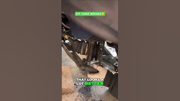DIY Brake Replacement gone wrong🫣 #automobile #automechanic #brakecaliper #brakesystem