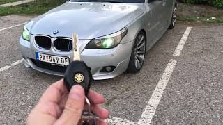 BMW E60 remote home light on the key