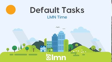 LMN Time - Settings - Default Tasks