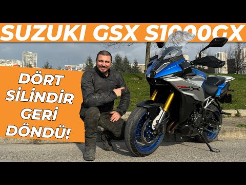 4 Silindirli Sport Touring! Suzuki GSX S1000GX İncelemesi