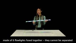 Flowlight Wand: Demo and intro of Flowtoys LED levitation wand