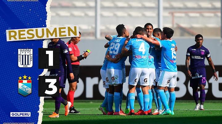 Resumen: Alianza Lima vs Sporting Cristal (1-3) #LIGA1BETSSONXGOLPERU