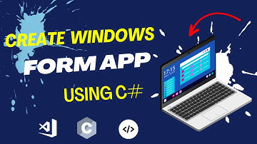 Create Your First Windows Form App Using C# (Visual Studio 2022) | Step By Step | Brain Is Braining