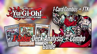 Yugioh X-Saber Deck Analysis + Combo Guide - This Deck Is Better Then You Think!
