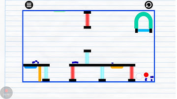 Physics Drop Level 56 Solution Walkthrough Gameplay How to Stage 56 Guide