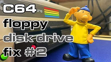Commodore C64 disk drive repair: fixing the clock distribution chip