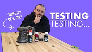 Best To Test! Computer Desk Table Top Prep by Average Joe's Joinery 1,237 views 2 years ago 12 minutes, 14 seconds