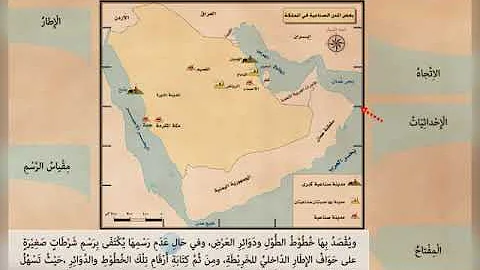 عناصر الخارطة عنوان الخارطة من عدد ثلاثة