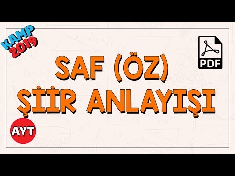 Saf(Öz) Şiir Anlayışını Sürdüren Şairler | AYT Edebiyat