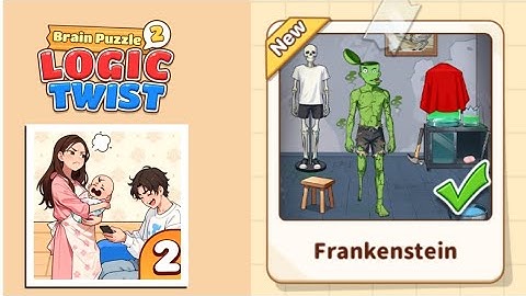 Brain Puzzle 2: Logic Twist Level 100 | frankenstein Gameplay