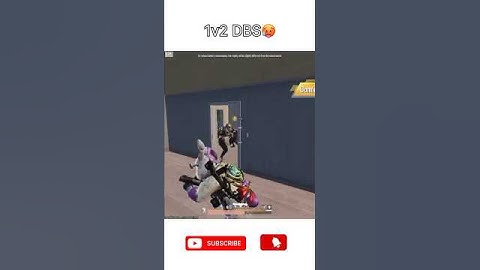 1v2 with DBS | Shorts | Bgmi Shorts