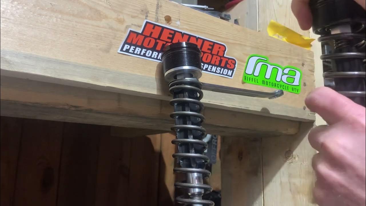 Gpx Szc fork preload spacers YouTube