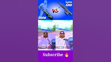 AWM vs AMR 🔥 DAMEGE TEST 🥵#pubg #pubgtipsandtricks #shorts #shortsfeed #ytshorts #trending #jonathan