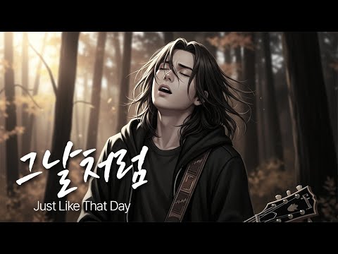 그날처럼 눈 감아도 흐르는 그대의 기억 유일무이 락발라드 Created With AI