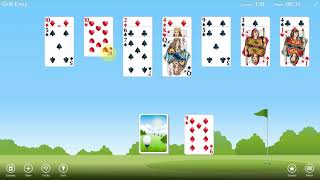 How to play Golf Solitaire! (Easy) screenshot 4