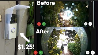 Making A Rain Cover For A Ring Doorbell | Only $1.25! |