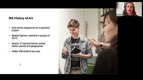 Courtauld Institute MA History of Art Virtual Open Day