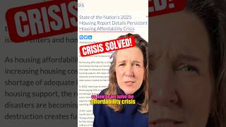 Affordable Housing Crisis Solved #housingmarket #realestate #kristinasmallhorn
Affordable Housing Crisis Solved #housingmarket #realestate #kristinasmallhorn Affordable Housing Crisis Solved #housingmarket #realestate #kristinasmallhorn