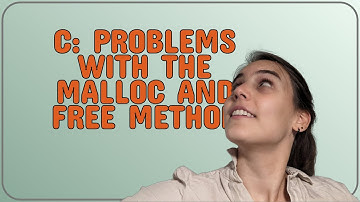 C: Problems with the malloc and free method
