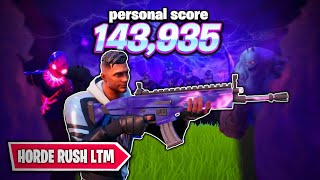 How I Became The Best Fortnite Zombies Player In The World Fortnite Horde Rush Ltm