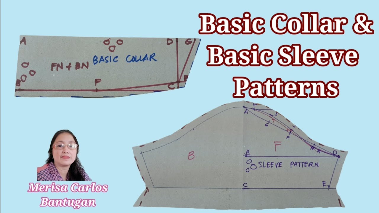Простой способ построения выкроек рукава и воротника