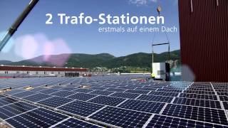 TRITEC baut grösste Solaranlage der Schweiz