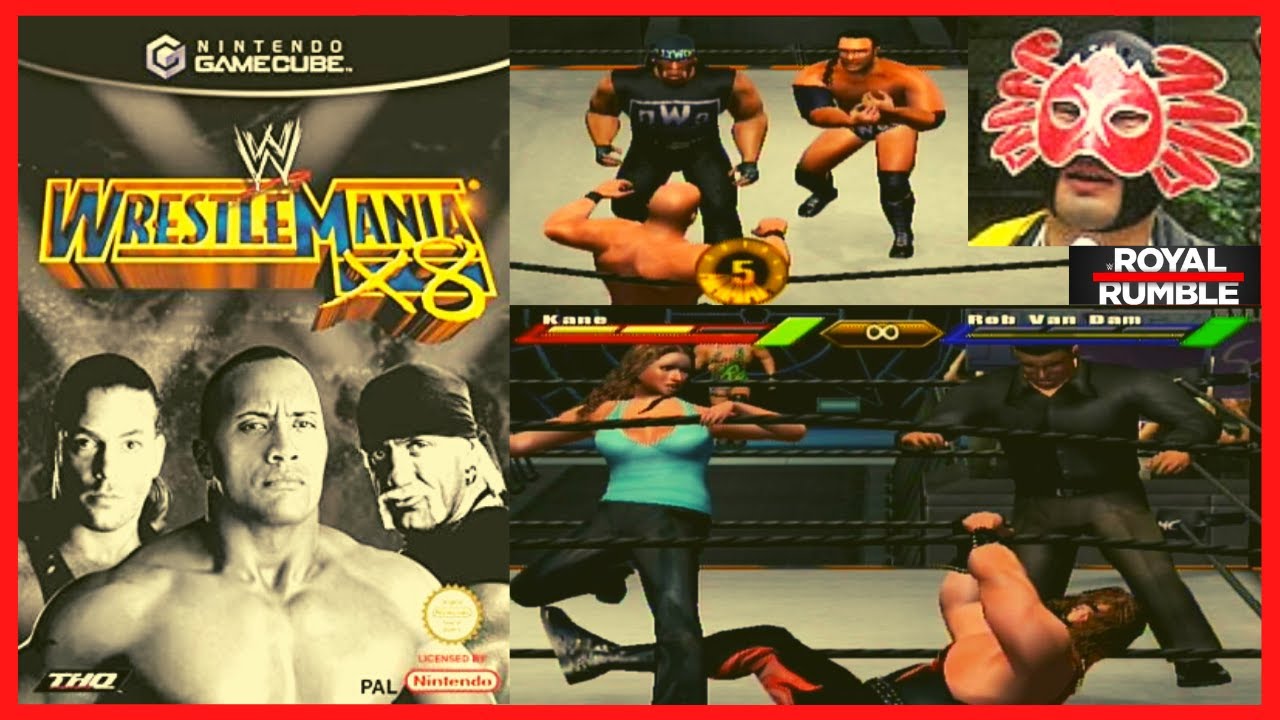WWE Wrestlemania X8 (Gamecube) Royal Rumble - YouTube