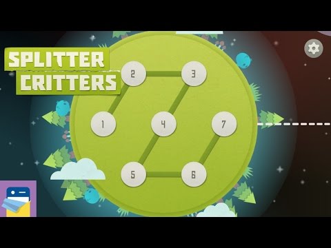 Splitter Critters: World 1, Levels 1 2 3 4 5 6 7 Walkthrough iOS iPad Gameplay (by RAC7 Games) - YouTube