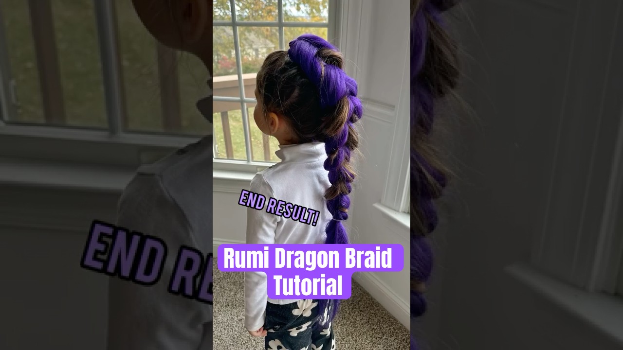 Урок по плетению косы «Дракон Руми» 