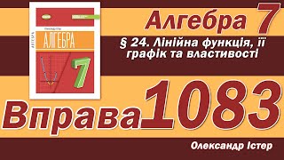 картинка: Істер Вправа 1083. Алгебра 7 клас