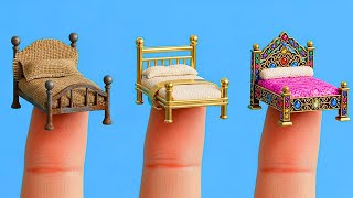 картинка: Дешёвая комната против комнаты миллиардера 💎 Идеи переделки комнаты своими руками