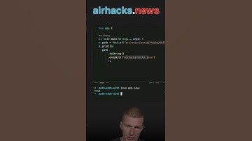 A Better Path.endsWith() #java #shorts #coding #airhacks