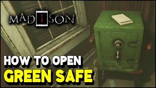 Madison How to open GREEN SAFE (Green Safe Code) screenshot 4