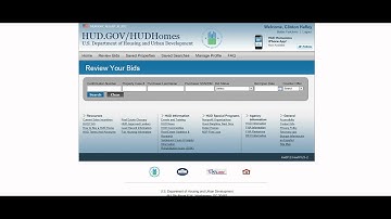 How to log in and check your bid status on www.hudhomestore.com