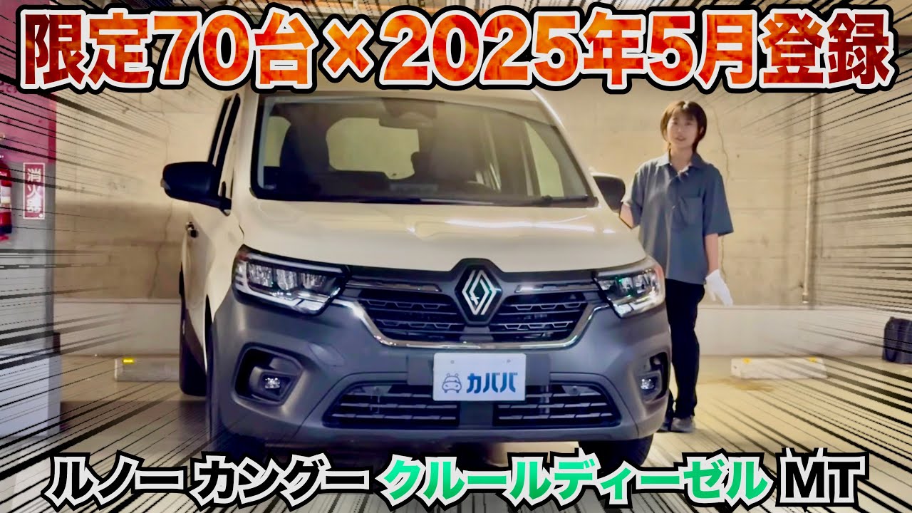 Renault Kangoo] A rare, limited edition, stylish minivan