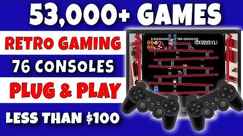 🕹♦ AMAZING RETRO GAMING CONSOLE (53,000+ GAMES INSIDE) ♦🕹