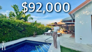 видео: 3 150 000 бат (92 000 долларов США) Вилла с бассейном в Хуахине, Таиланд картинка: 3 150 000 бат (92 000 долларов США) Вилла с бассейном в Хуахине, Таиланд