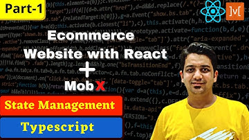 How to create Ecommerce app using React +MobX +Typescript +Bootstrap | React Mobx Project | Part - 1