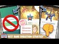 Watch This BEFORE You EVOLVE Your RARES - BEST RARE POKEMON EVOLUTION STRATEGY | POKEMON GO