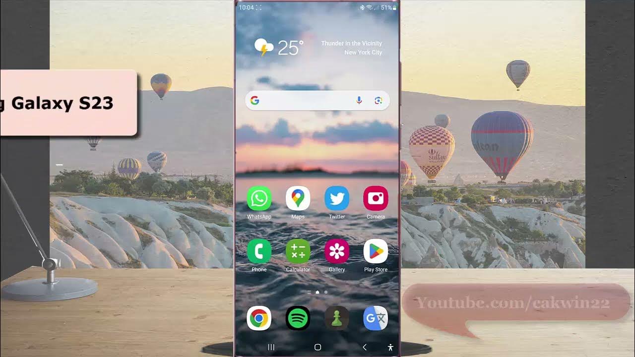 Samsung Galaxy S23 Ultra How to mute or unmute all sounds through