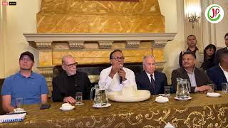 Roberto Sánchez, se recibe el respaldo de Belmont, López Chau, Forsyth y otros líderes políticos.